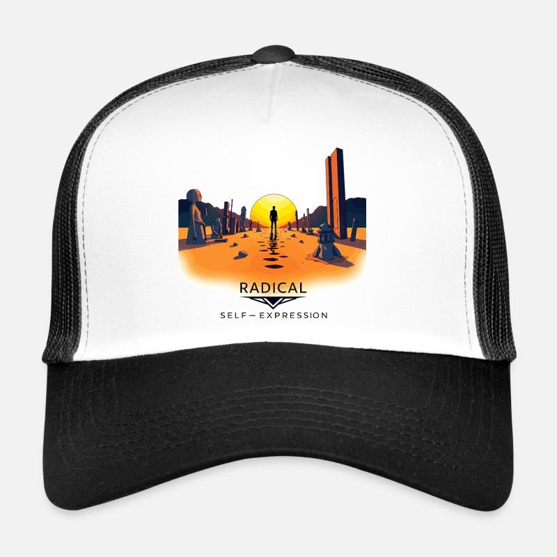 Autoportrait radical Casquette trucker 