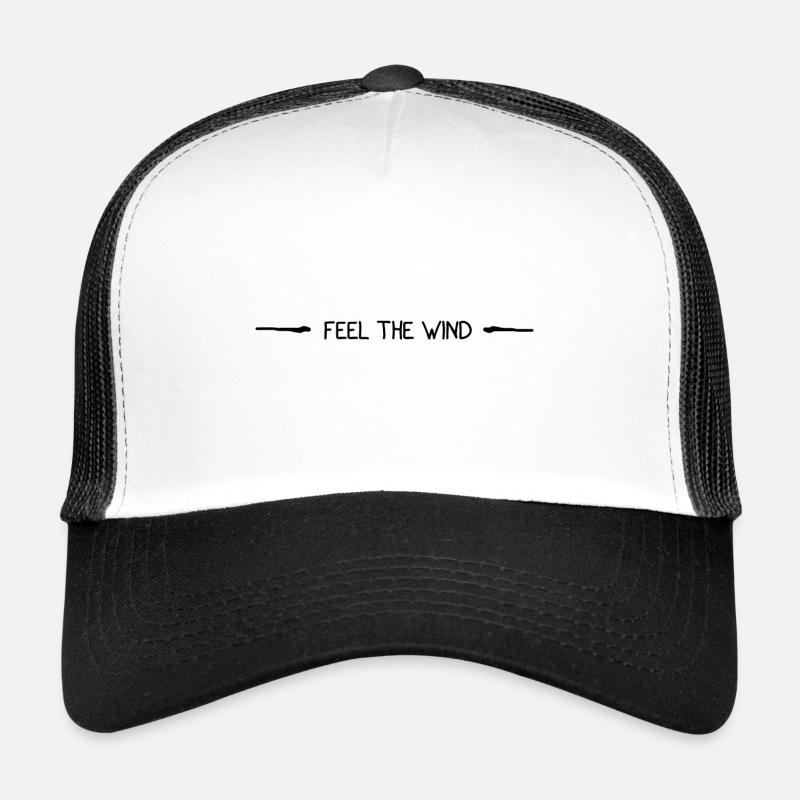 Feel the wind Trucker Cap