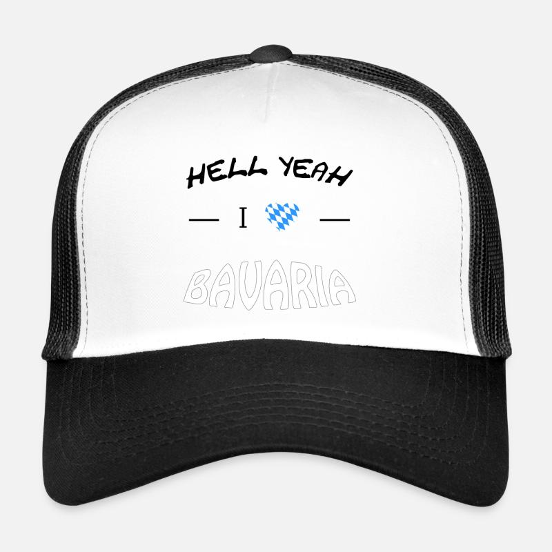 Hell Yeah i love Bavaria Trucker Cap