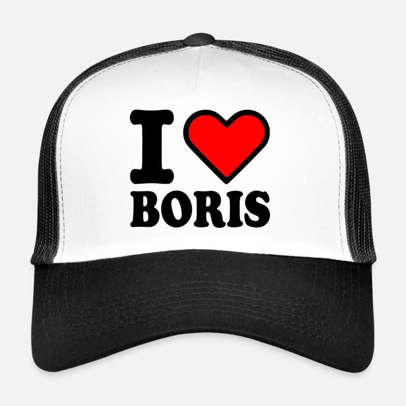 I love boris Casquette trucker 