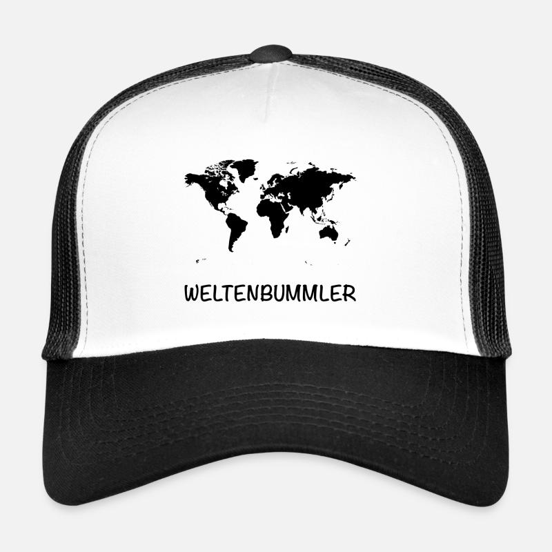 GLOBETROTTER MAP Trucker Cap