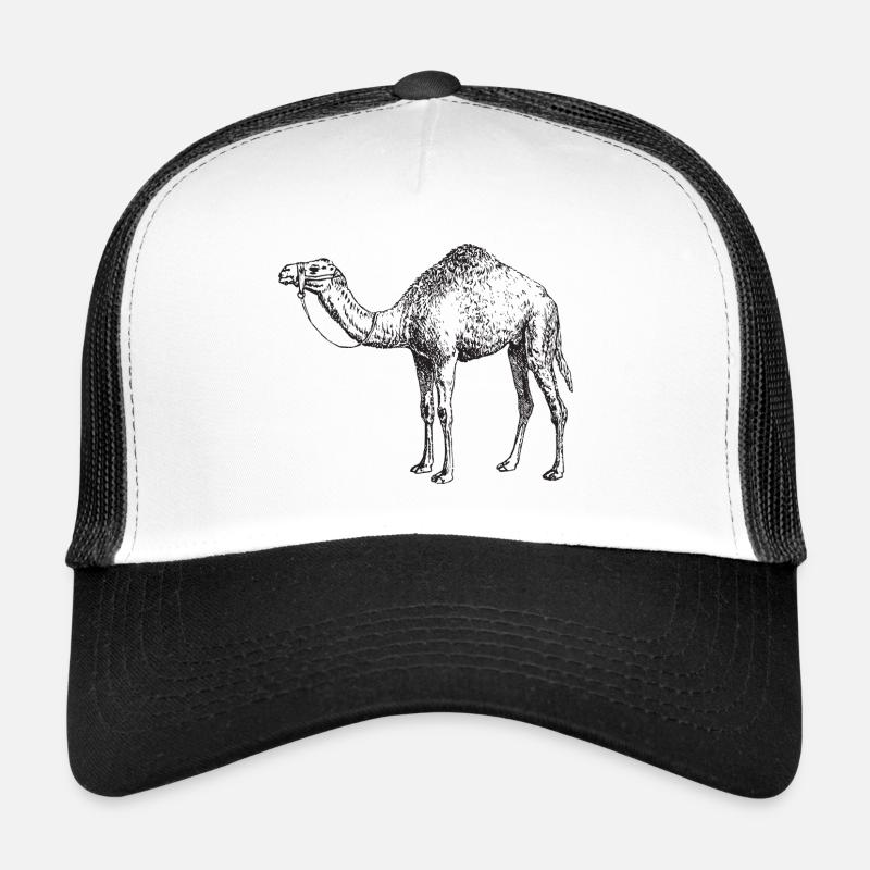 Kamel - Trucker Cap - Weiß/Schwarz