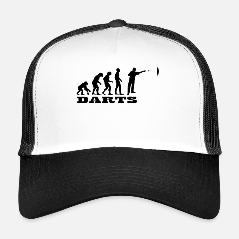 Darts Dart - Trucker Cap - Weiß/Schwarz