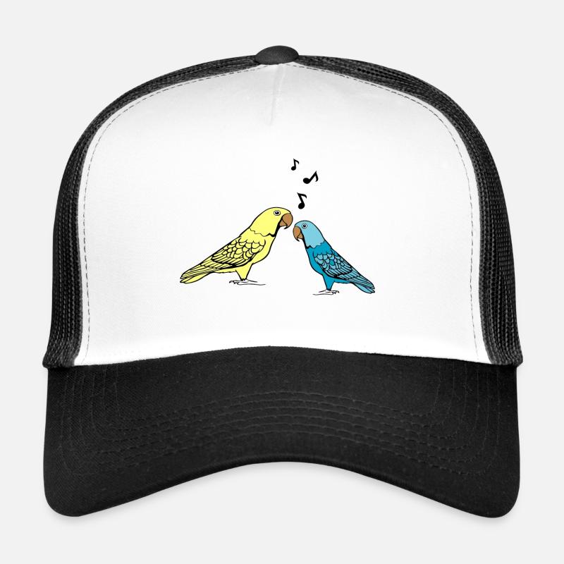 Budgie Wellensittich Trucker Cap