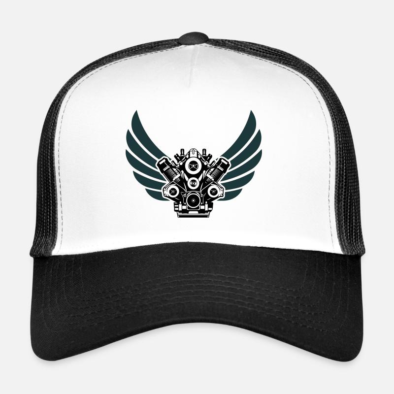 Engine with wings Trucker Cap