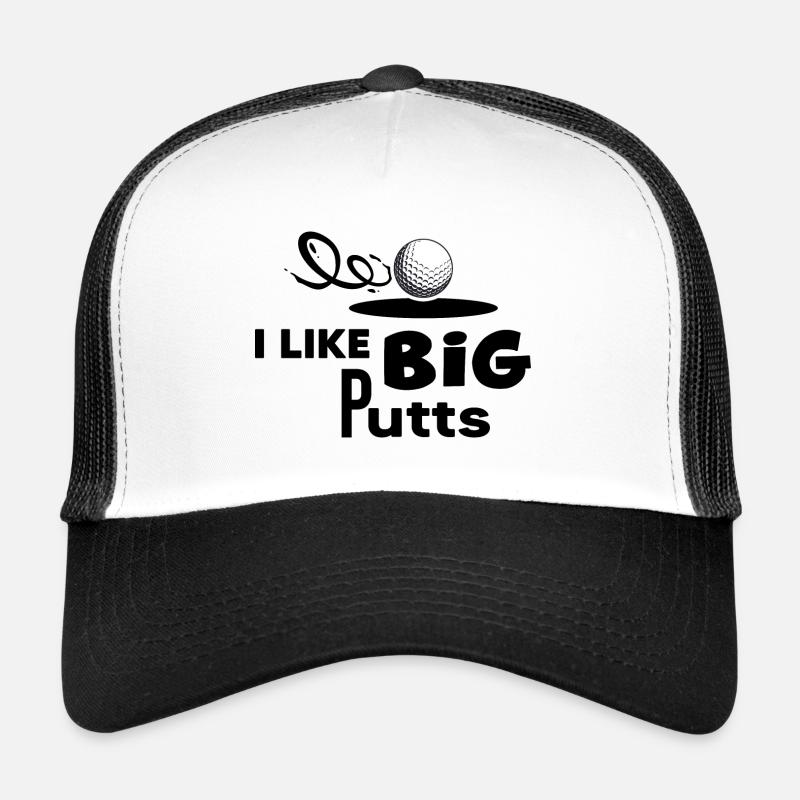 Golf Golf Golf Putts Golf Players Golf Course Trucker Cap