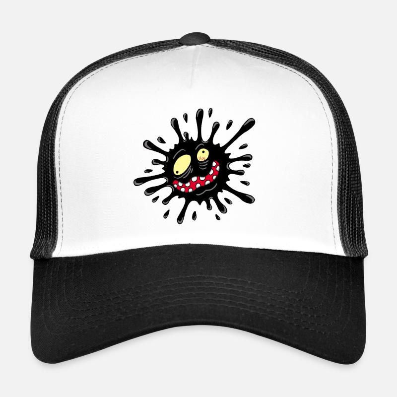 Monstre tache d'encre Casquette trucker 