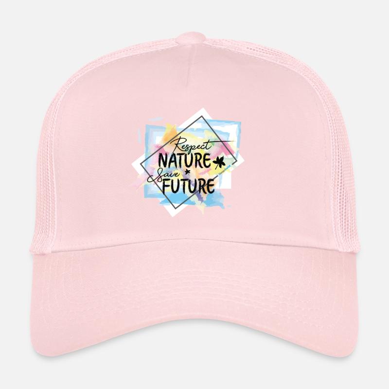 Respect the Nature - Save the Future Trucker Cap