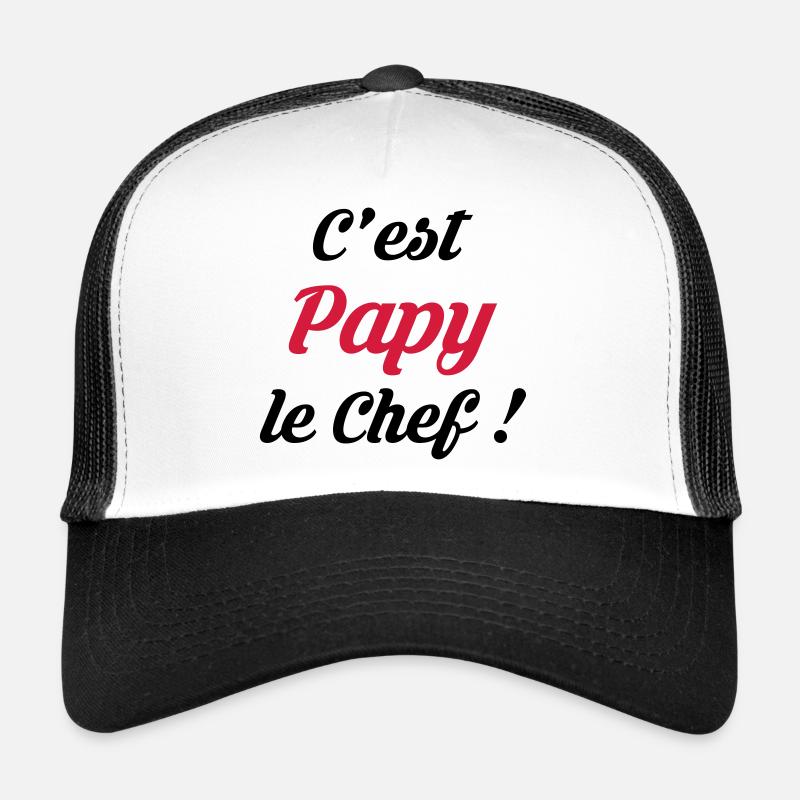 Papy / Grand Pere / Naissance / Bébé Cuisine Chef Casquette trucker 