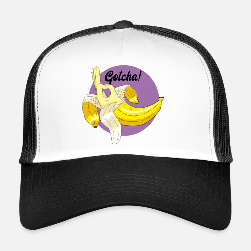 Banana troll meme Trucker Cap