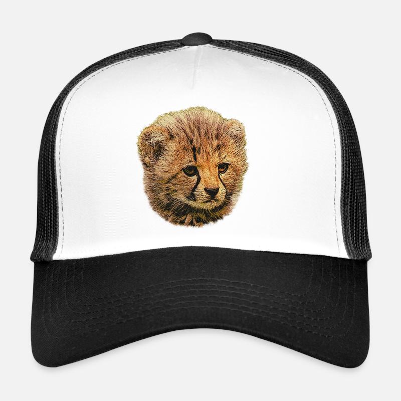 Bébé guépard, bébé animal Casquette trucker 