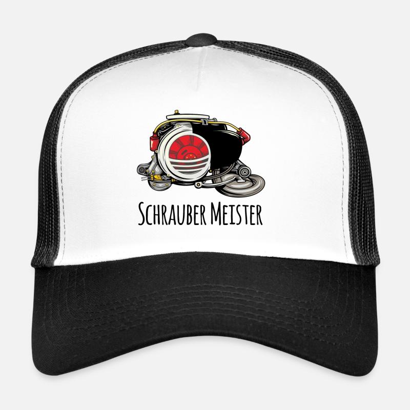 Roller Blechroller Schrauber Meister Trucker Cap