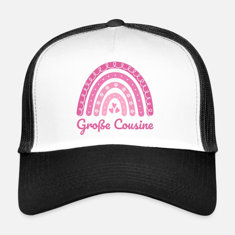 Große Cousine Boho Regenbogen Trucker Cap