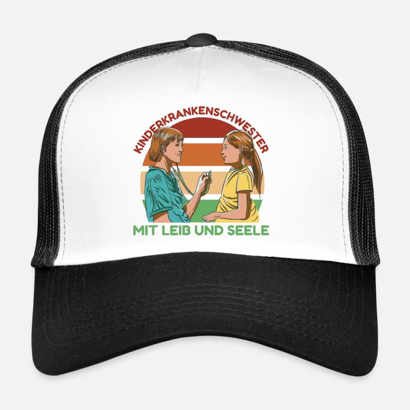Kinderkrankenschwester mit Leib und Seele Trucker Cap