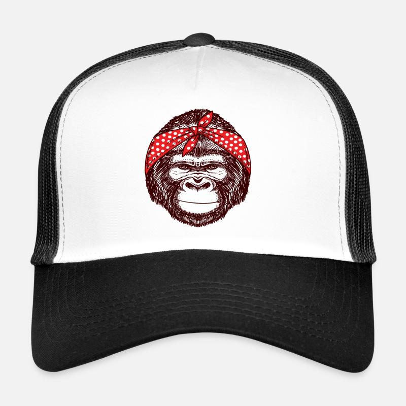 Singe Casquette trucker 