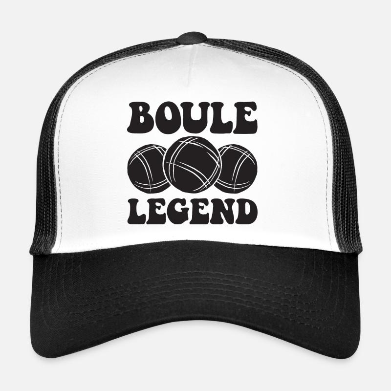 Boule Legend Petanque Outfit for Bouler Trucker Cap