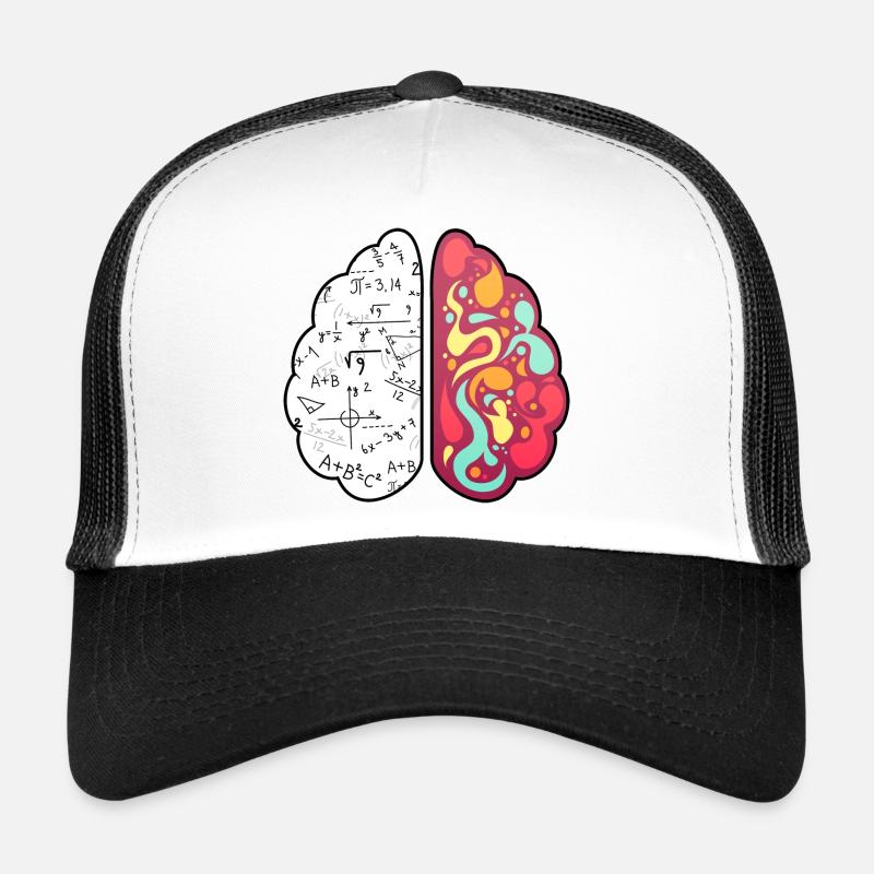 Mathe Schulstunde Mathematik Mathegenie Mathehirn Trucker Cap