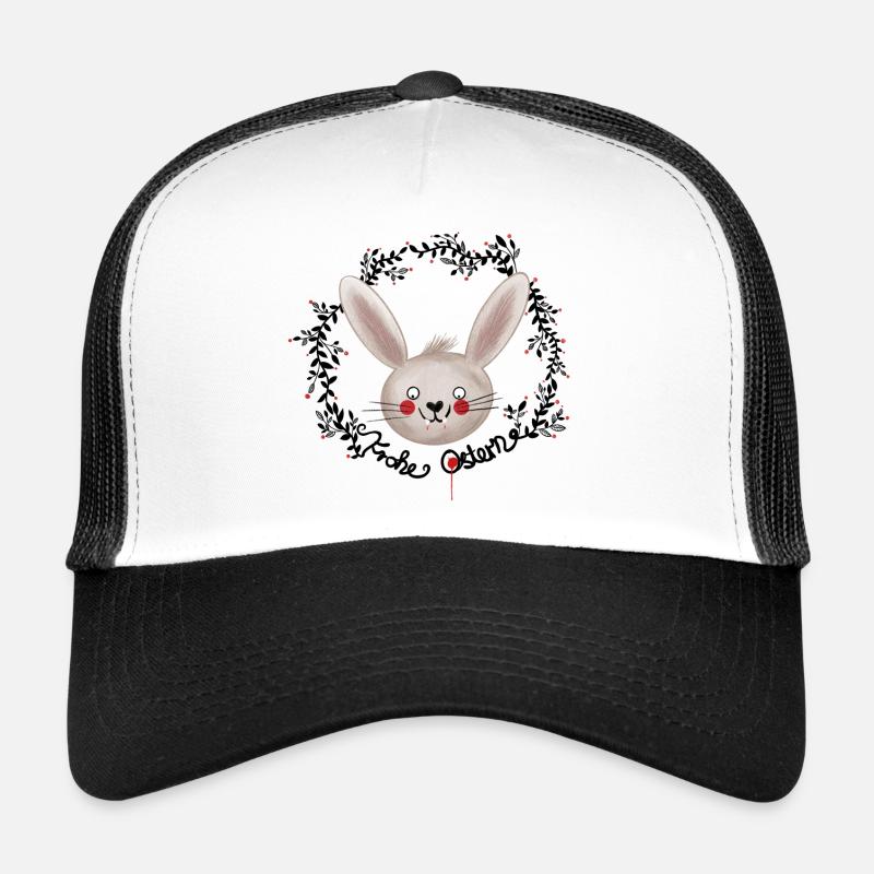 Vampire Easter Happy Easter Illustration Trucker Cap