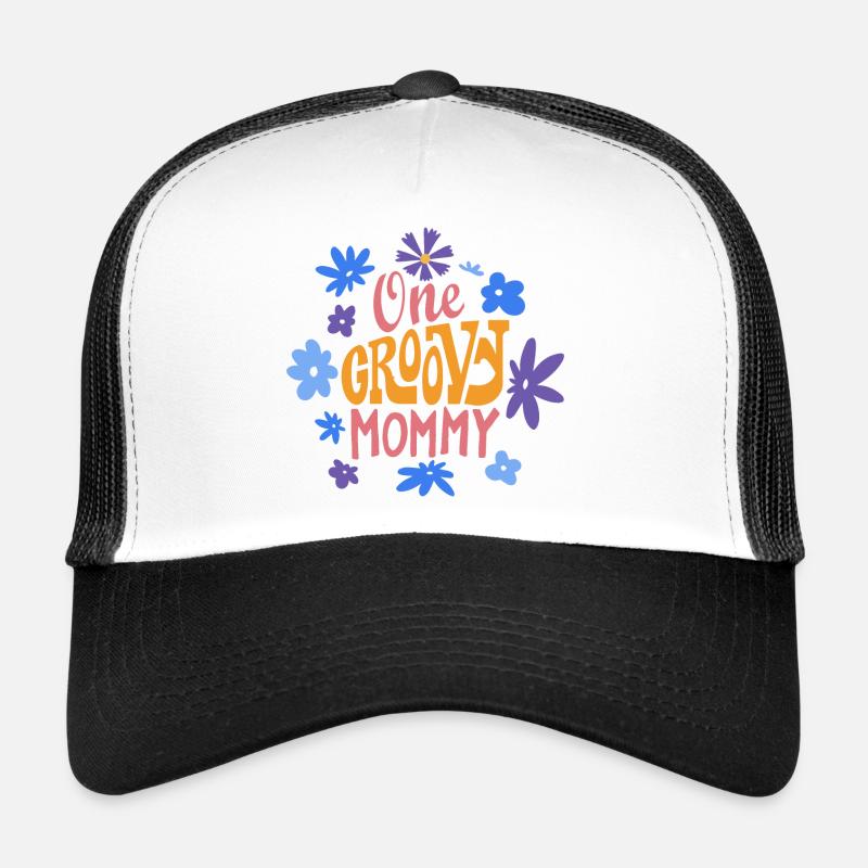 One Groovy Mommy Trucker Cap