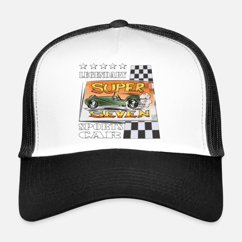 Super Sport Car Comic Legend Cadeau Casquette trucker 