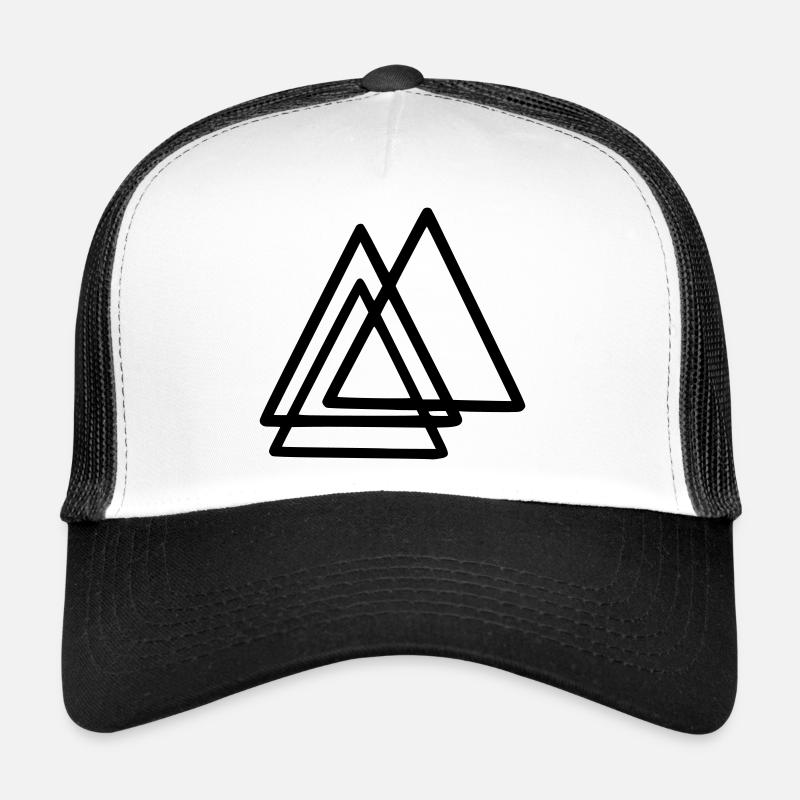 Formes - Triangles Casquette trucker 