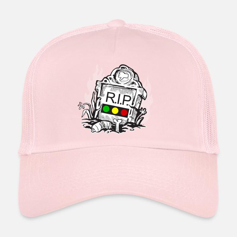 Feu tricolore reposer en toute tranquillité RIP Casquette trucker 