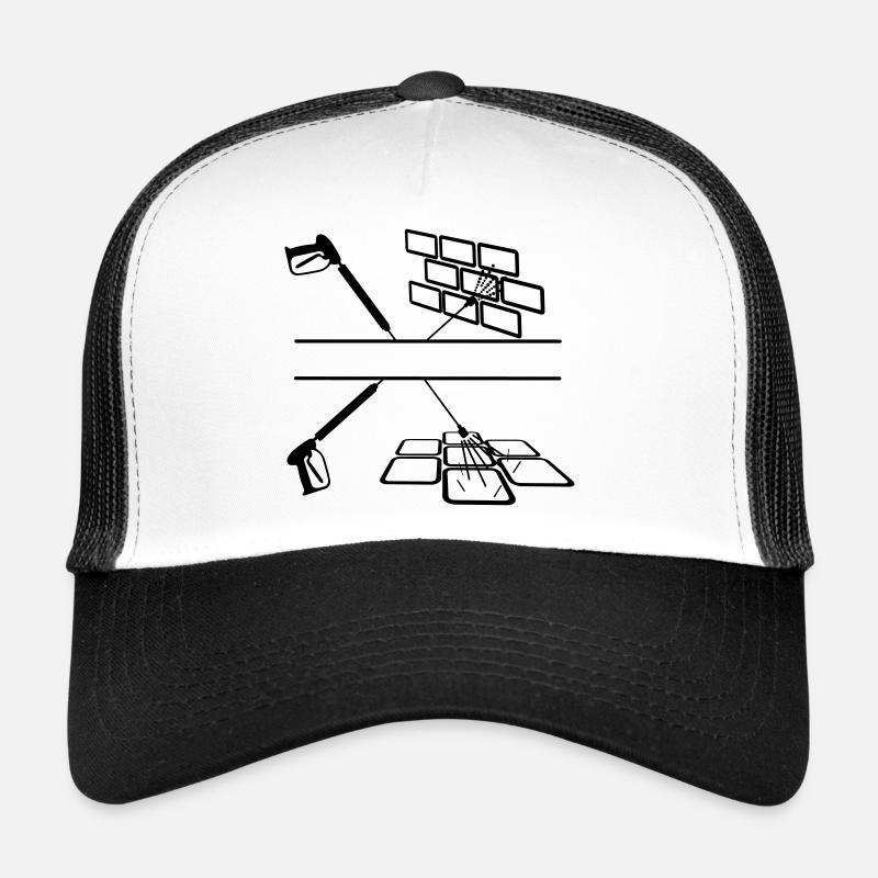 High-pressure sprayer façade cleaning Trucker Cap