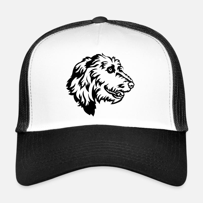 Tête de lévrier irlandais Casquette trucker 