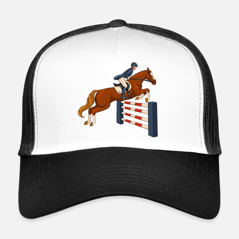 cheval, cavalier, équitation Casquette trucker 