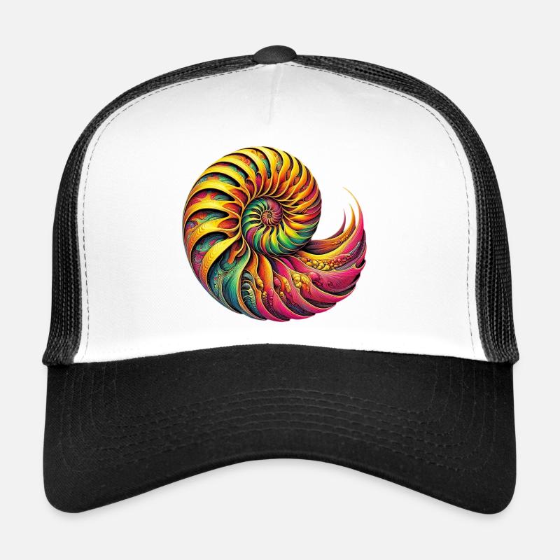 Nautilus Shell Trucker Cap