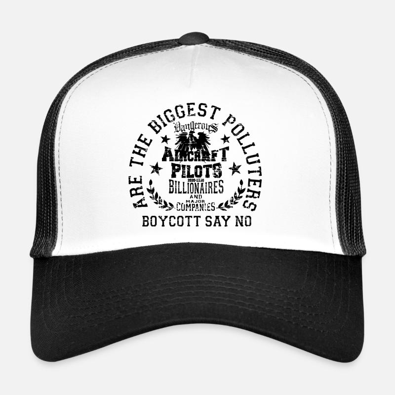 Bold and Unique, Black - Trucker Cap - white/black