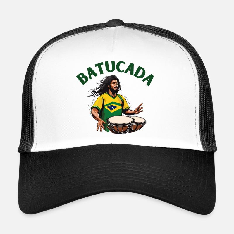 Batucada, joueur de batucada, percussion Casquette trucker 