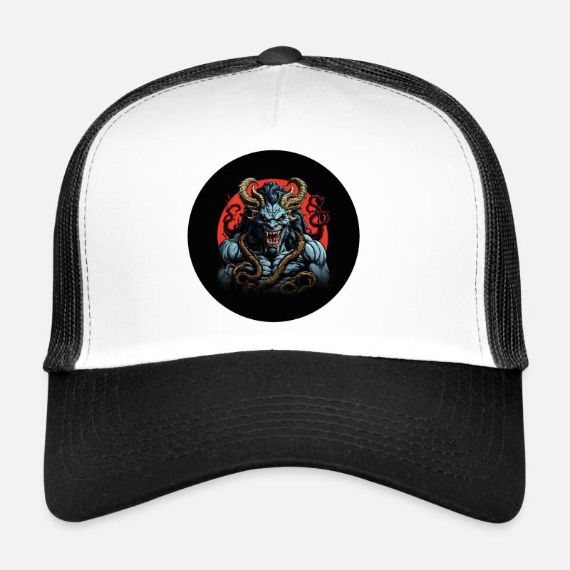Muscular Devil Trucker Cap
