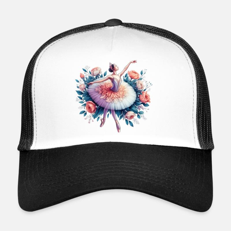 Balletttänzerin mit Tutu Trucker Cap