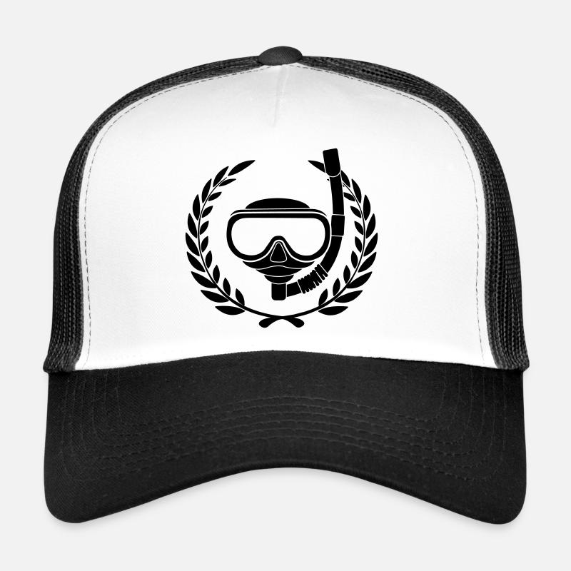 Lunettes de plongée en couronne de laurier Casquette trucker 