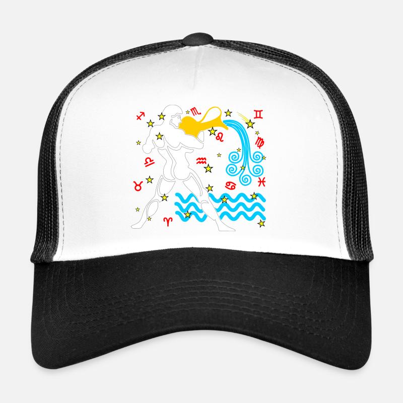 Aquarius-Farbe Trucker Cap