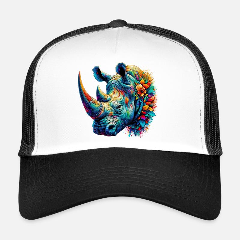 Rhinocéros Casquette trucker 