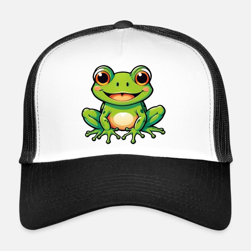 Mignon Enfants Dessin Animé Grenouille Casquette trucker 