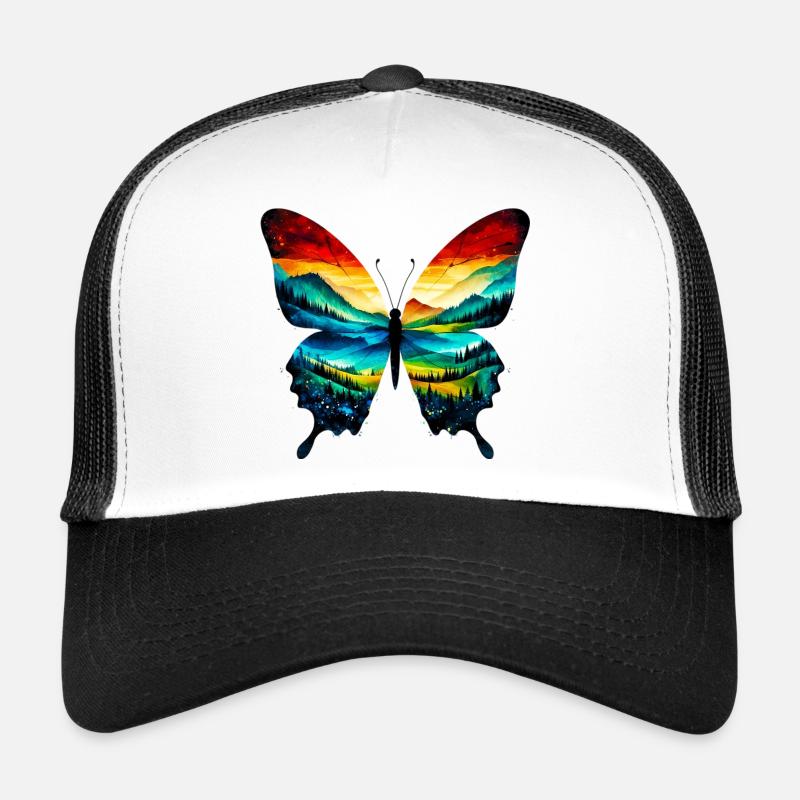 Papillon Casquette trucker 