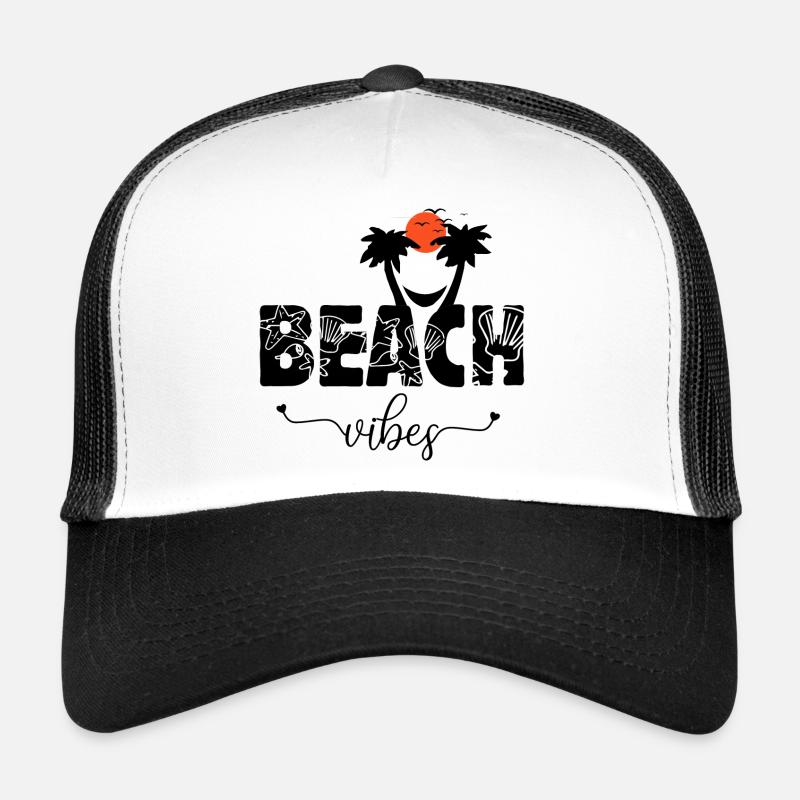 Beach vibes, Beach Lover Trucker Cap