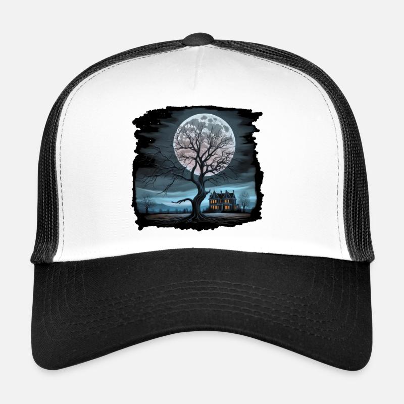 TheTree III - Trucker Cap - Weiß/Schwarz