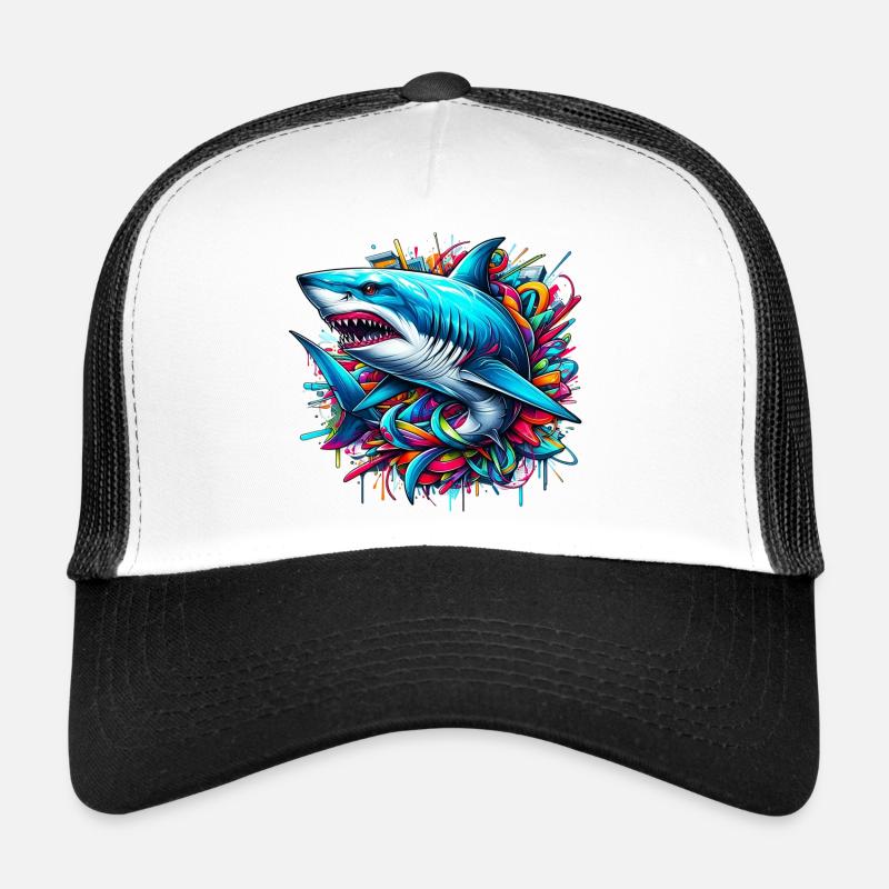Shark Trucker Cap