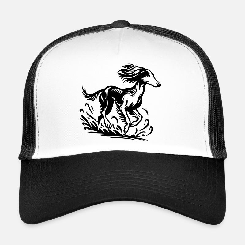 Lévrier persan Casquette trucker 