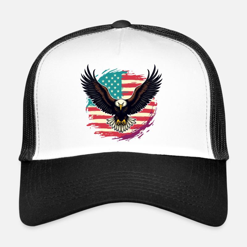 Pygargue à tête blanche Casquette trucker 