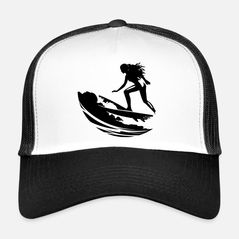 Female surfer Trucker Cap