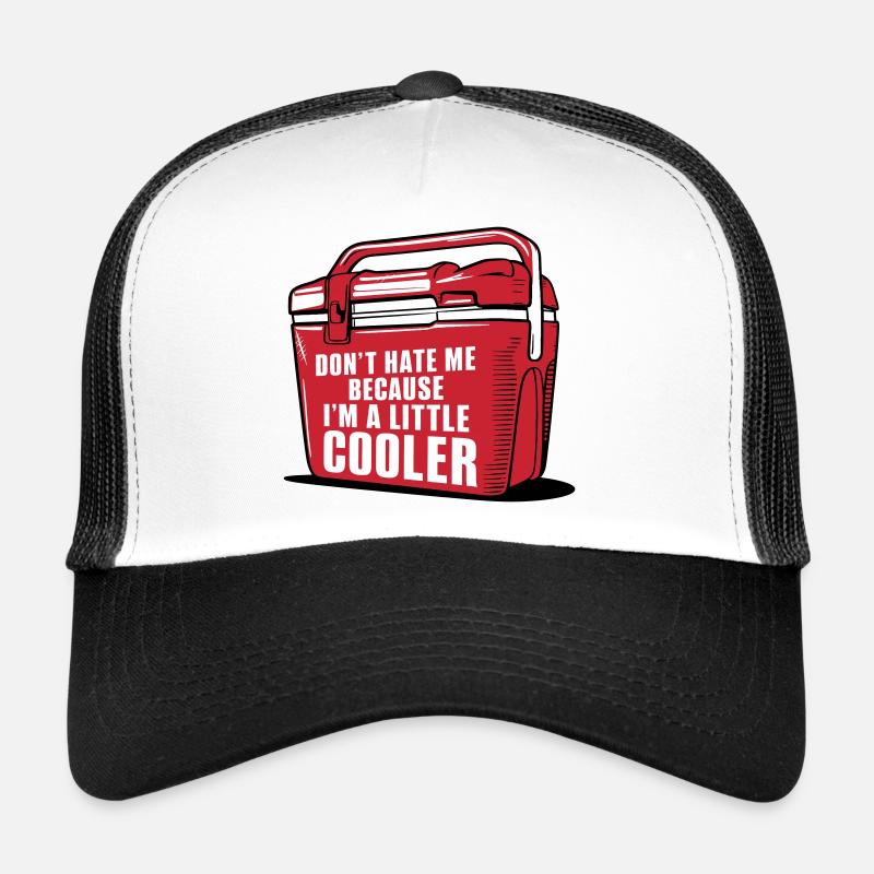 Cooler amusant Jeu de mots « Un peu plus cooler » Casquette trucker 