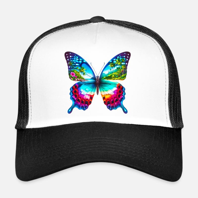 Papillon Casquette trucker 