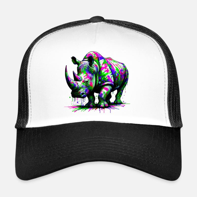 Rhinocéros Casquette trucker 