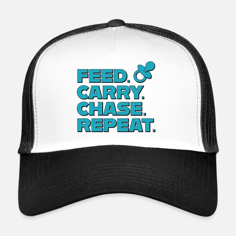 Elternalltag – Feed Carry Chase Repeat Trucker Cap