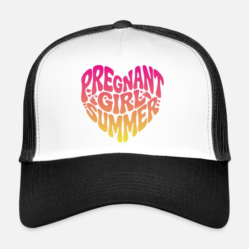 Fille enceinte Été Casquette trucker 